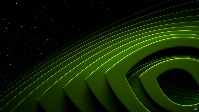 NVIDIA CES 2025 Looping Logo