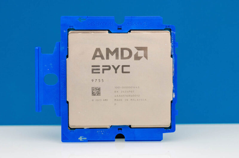 AMD EPYC 9755 Front 1