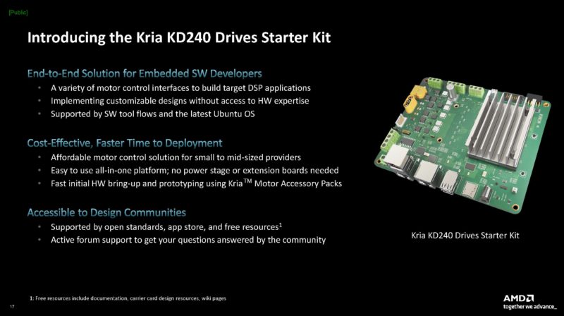 AMD Kria K24 Drives Starter Kit