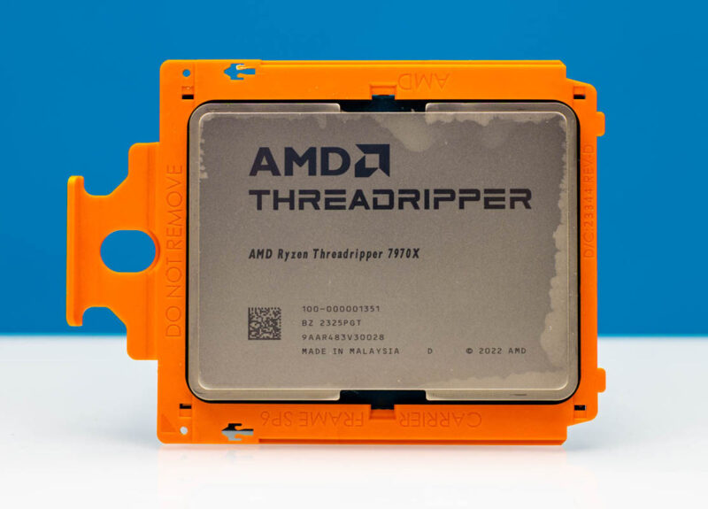 AMD Ryzen Threadripper 7970X Front 1