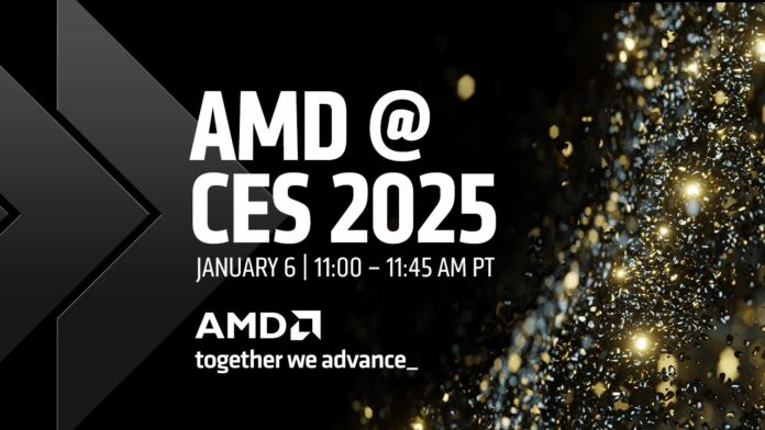 AMD CES 2025 Banner