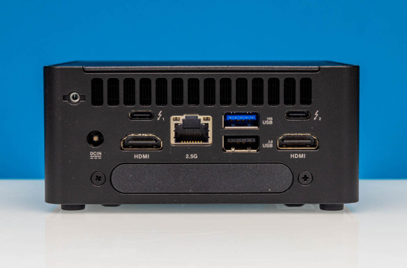 ASUS NUC 14 Pro Rear 2