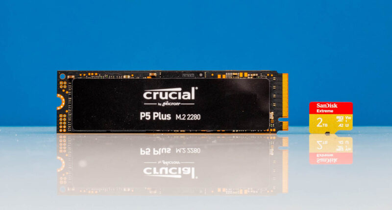 Crucial M.2 2TB And SanDisk Extreme 2TB MicroSDXC 2