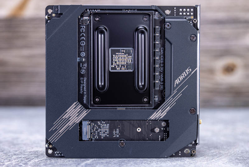 Gigabyte X570 I Aorus Pro WiFi Back And M.2