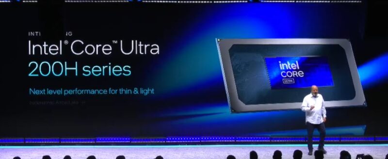 Intel CES 2025 Keynote Intel Core Ultra 200H