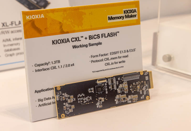 Kioxia CXL And BiCS Flash At FMS 2023 7