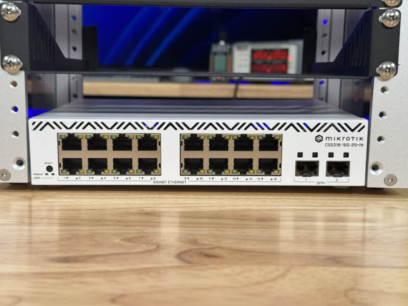 MikroTik CSS318 16G 2S+IN 10in Rack