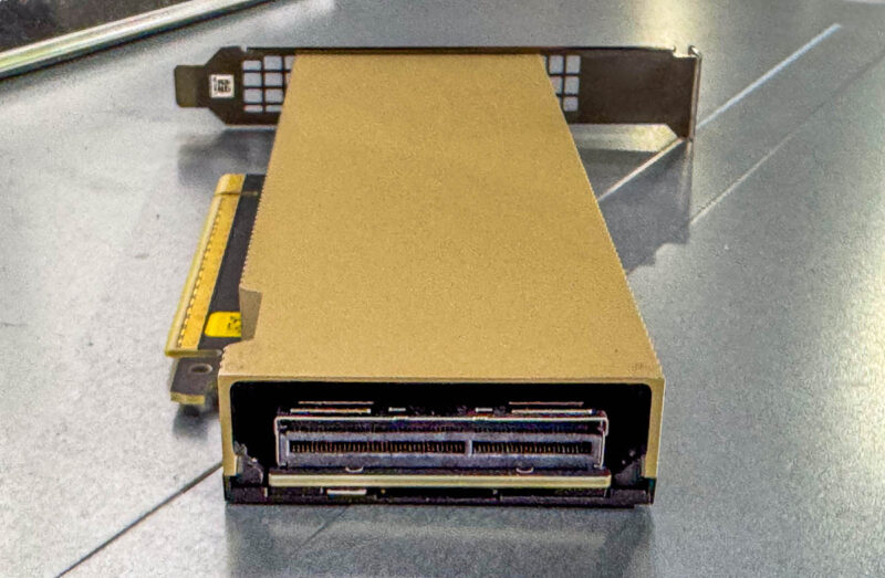 NVIDIA ConnectX 8 SuperNIC Internal Connector At SC24 1