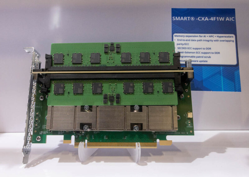 SMART CXA 4F1W Based On Microchip SMC 2x00 CXL Memory Controller At FMS 2024 1