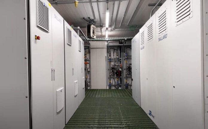 Vertiv Hydrogen Fuel Cell Aisle