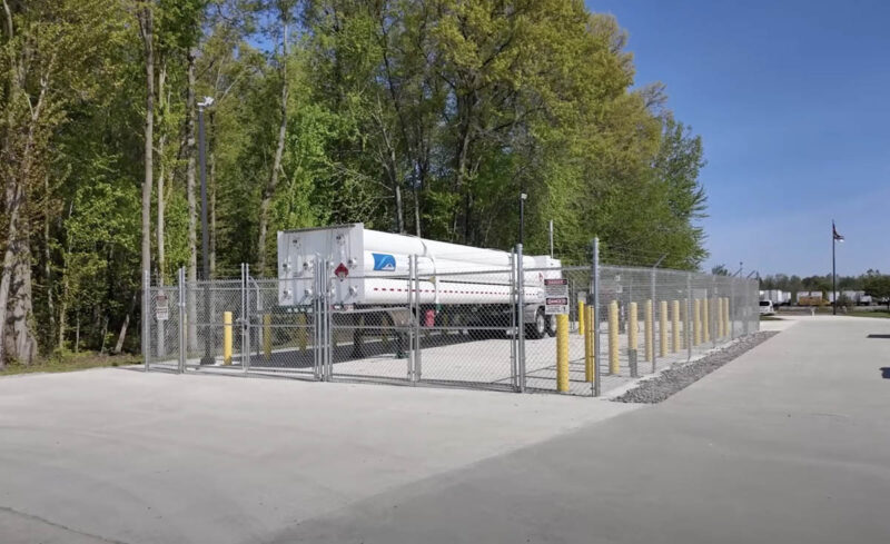 Vertiv Hydrogen Trailer Area