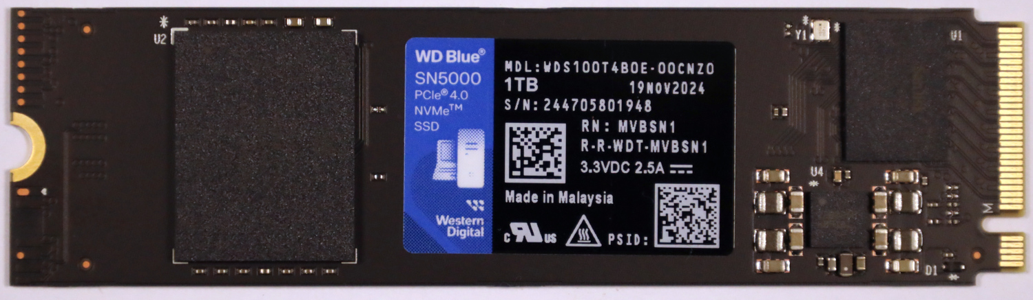 WD Blue 1TB Front