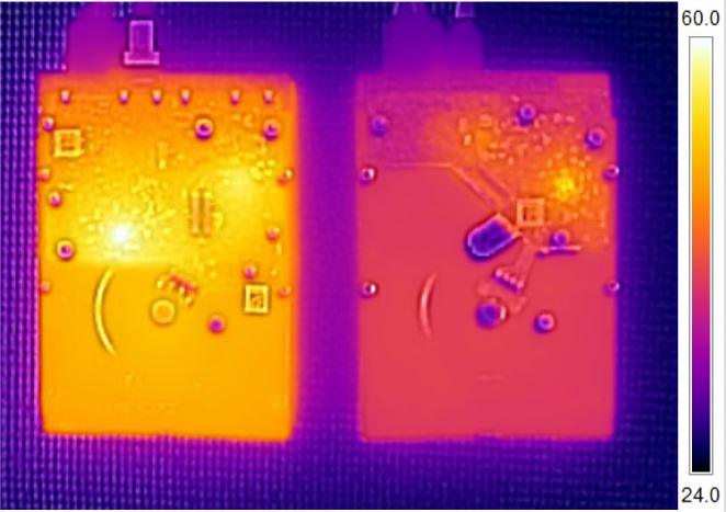 WD Red and RE 4TB Thermal Imaging