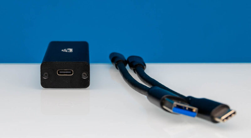 WisdPi WP UT5 USB 5GbE Realtek RTL8157 NIC USB Type C With Cables